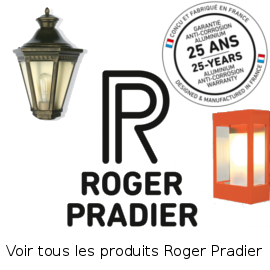 Luminaires extérieurs Roger Pradier